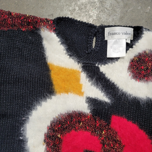 80's Franco Valeri Sweater vintage women's size small - Picture 2 of 8